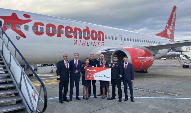 Corendon Airlines, İngiltere pazarı uçuşlarına 2023'te yeni hatlar ekledi