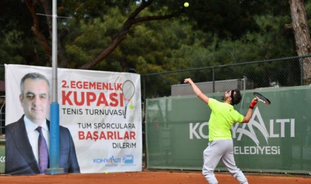 Egemenlik Kupası Tenis Turnuvası başladı