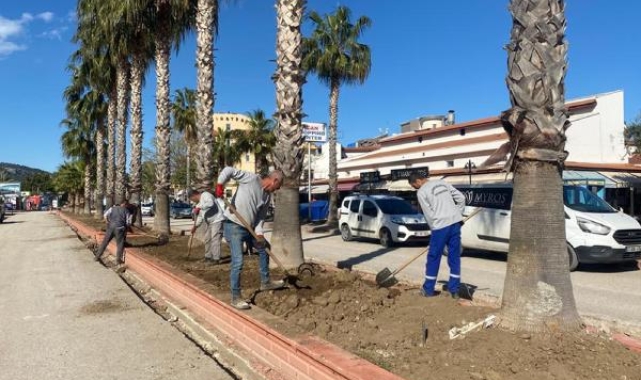 Kemer'de yeni park çalışmaları