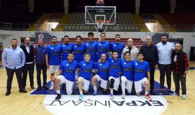 Kepez basketbol evinde galip