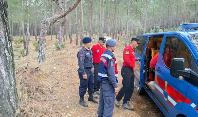 Kumluca'da yürüyüşte kaybolan şahsı jandarma buldu