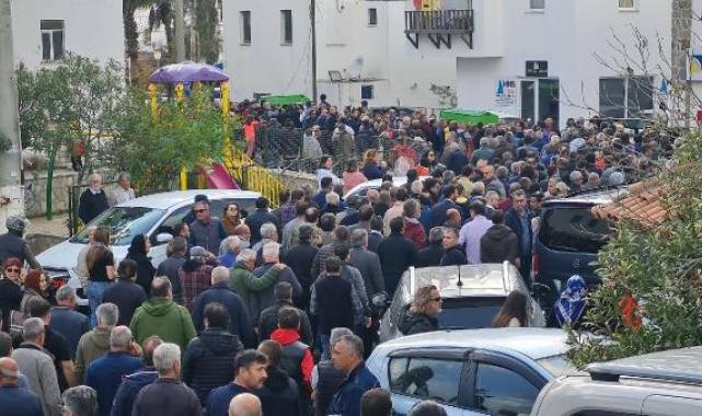 Miras tartışmasında öldürülen anne-oğul toprağa verildi