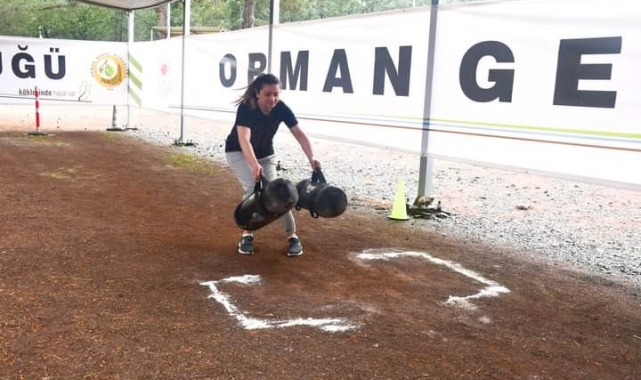 Orman muhafaza memur adaylarına Survivor gibi sınav