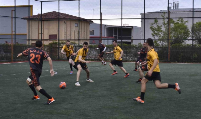 Antalya OSB'de futbol heyecanı başladı