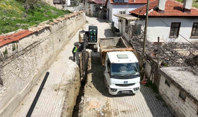ASAT'tan Elmalı'da kanalizasyon ve alt yapı çalışması