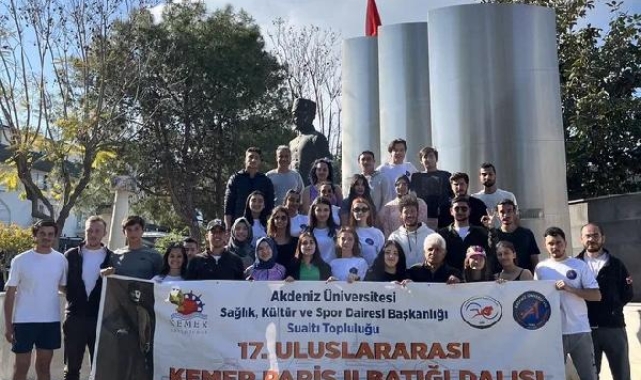 AÜ öğrencilerinden Paris 2 Batığı'na dalış