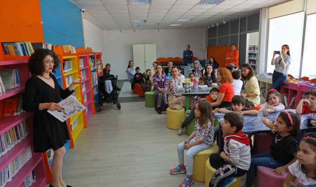 Büyükşehir'den 'Annemle Okuyorum' etkinliği