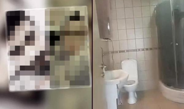 Canlı yayında kızı ve sevgilisinin duşta olduğunu öğrendi !