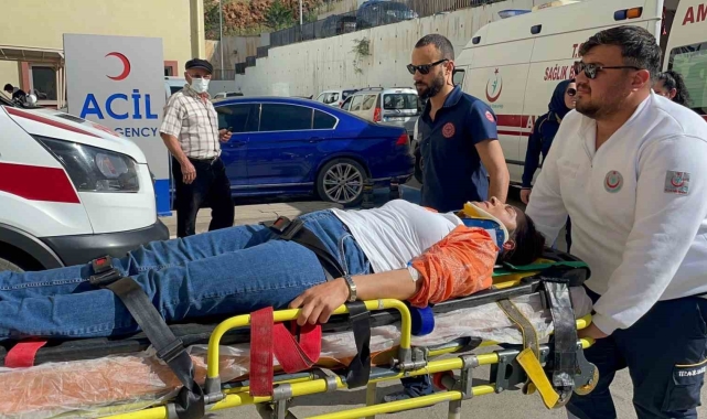 Gazipaşa'da trafik kazası: 1 yaralı