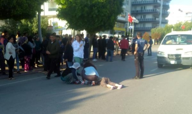 Kamyonetin çarptığı kadın ağır yaralandı