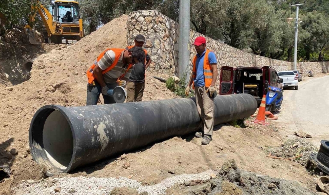 Kaş İslamlar'ın 30 yıllık su sorunu çözülüyor
