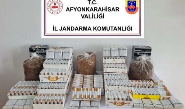 Pazarda kaçak tütün satışına ceza