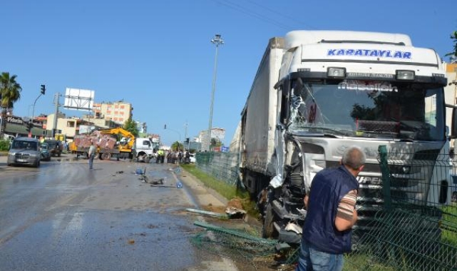 Serik'te feci kaza: 1 yaralı