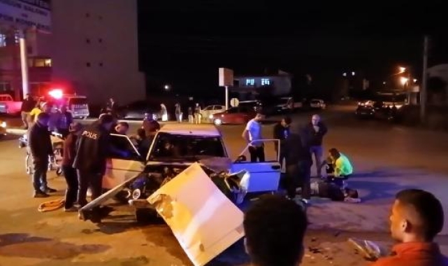 Serik'te kaza: 2 yaralı