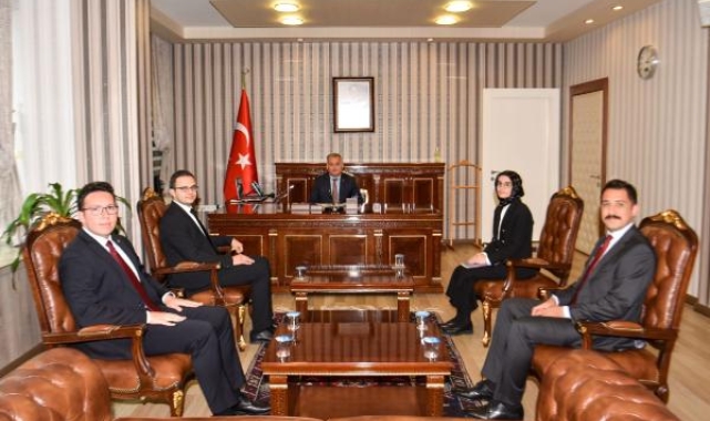 Vali Yazıcı, kaymakam adayları ile buluştu 