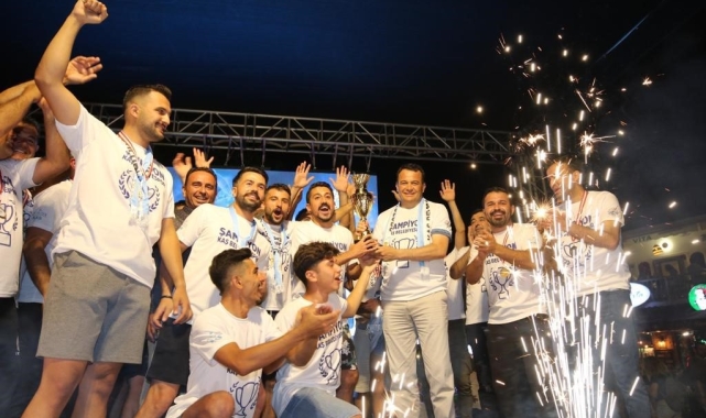 Antalya 2. Amatör Küme'de şampiyon Kaş Belediye Spor