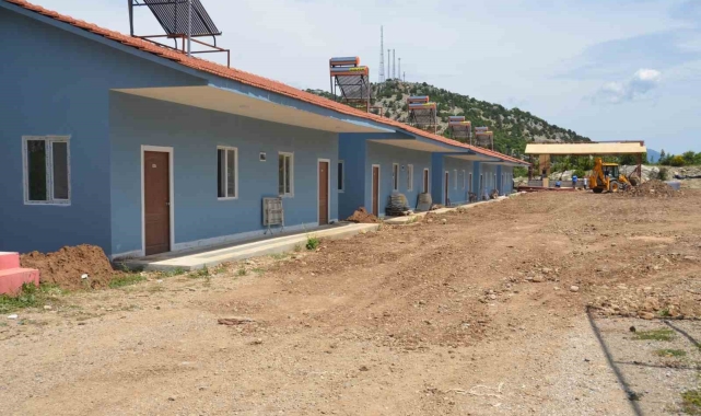 Antalya'da yapılan spor köyü açılışa hazır