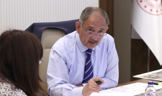 Bakan Özhaseki: Kentsel dönüşümde 2 milyon 44 bin 964 bağımsız birimin yapımını tamamladık