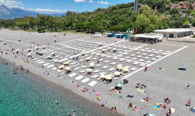 Büyükşehir'in Ekdağ plajları sezona hazır