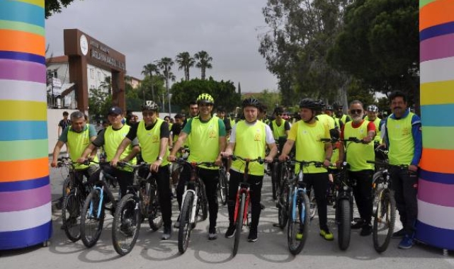 Dünya Bisiklet Günü'nde pedalladılar