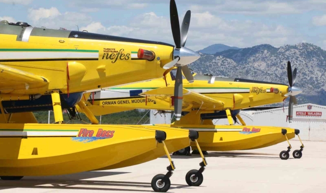 Orman yangınlarına ilk müdahale "Air Tractor" tipi uçaklarla 10 dakikaya düşecek