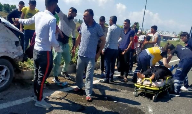 Tarım işçilerini taşıyan minibüs ile kamyonet çarpıştı: 1 ölü, 7 yaralı !