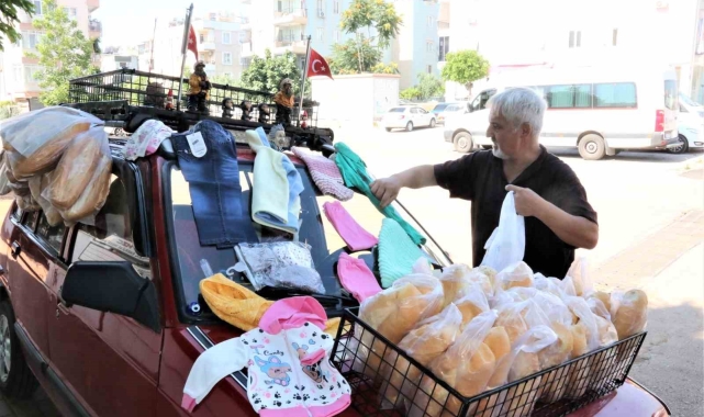 Tuncer öğretmen 20 yıldır 200 ekmek dağıtmadan derse girmiyor
