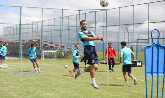 Alanyaspor, kamp çalışmalarını sürdürüyor