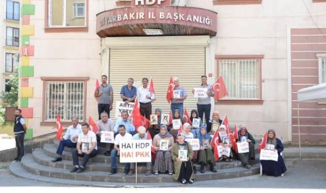 Diyarbakır'da evlat nöbetindeki aile sayısı 362'ye çıktı