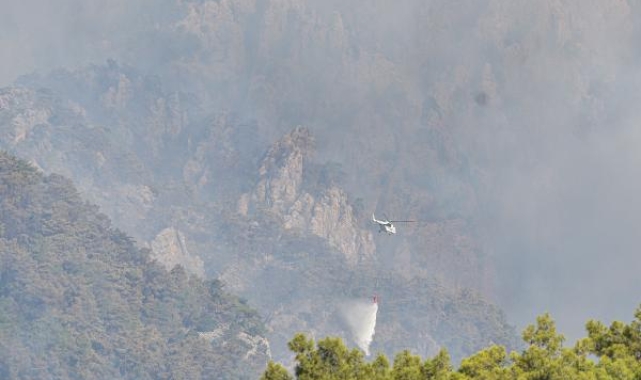 Kemer'deki orman yangını 3'üncü gününde; İşte detaylar 