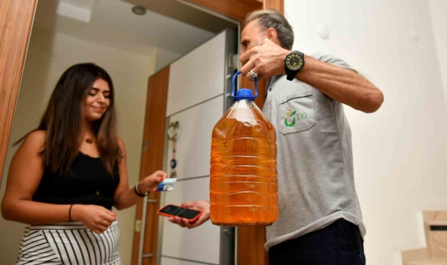 Komşu Kart'la atık yağın 5 litresine 95 lira