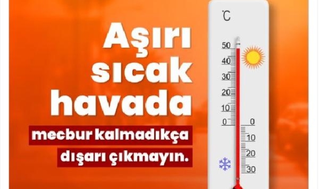 Sağlık Bakanlığı'ndan 'sıcak hava' uyarısı