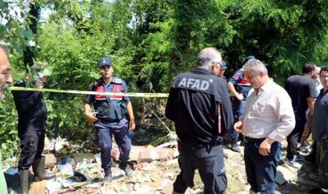 Sel sularına kapılan babasının cansız bedenini buldu