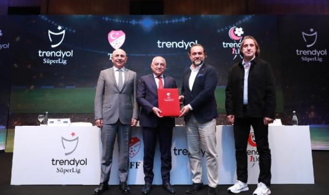 Trendyol, Süper Lig ve 1'inci Lig'in isim sponsoru oldu