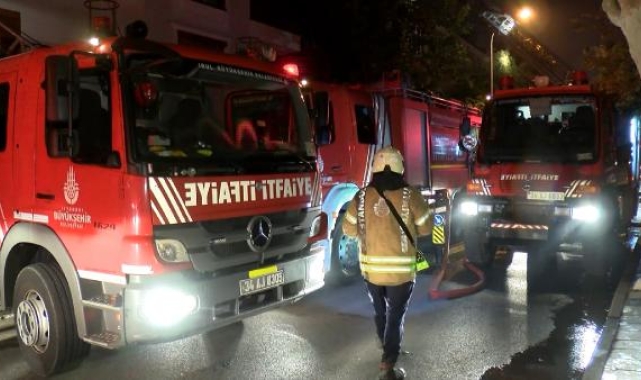 3 katlı binada yangın: 1 ölü, 2 yaralı
