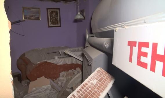 Akaryakıt tankeri, sahibinin evine daldı !