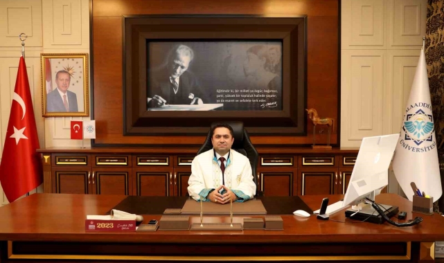 ALKÜ' Rektörü Türkdoğan, görevi devraldı