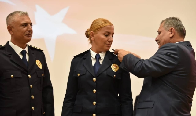 Antalya Emniyeti'nde rütbe terfi töreni