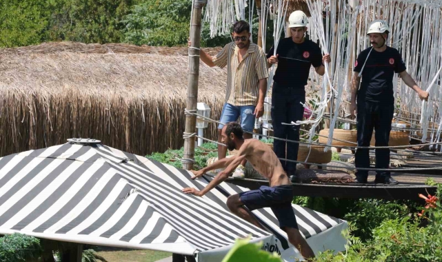 Antalya'da 'Tarzan' adam alarmı !