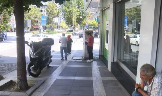 ATM sırasında cinayet