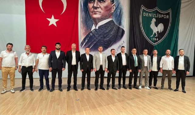 Denizlispor'da Başkan Uz güven tazeledi