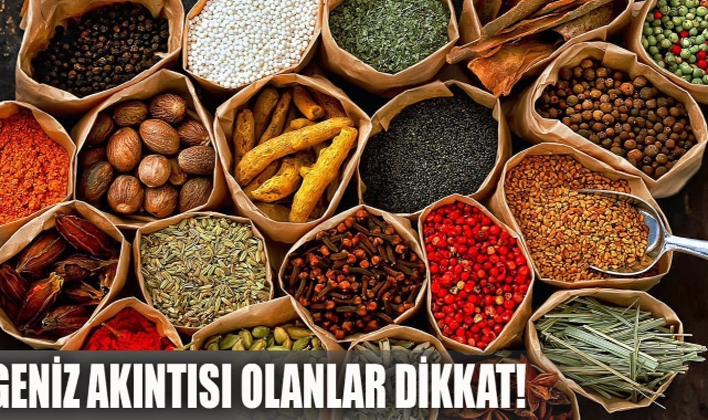 Geniz akıntısı olanlar dikkat!