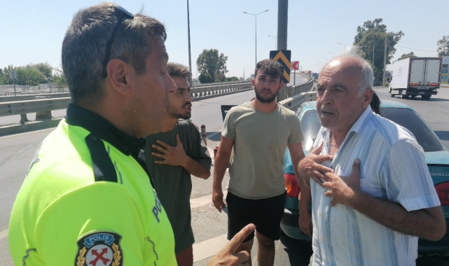 Kazanın ardından sürücüler arasında tartışma çıktı