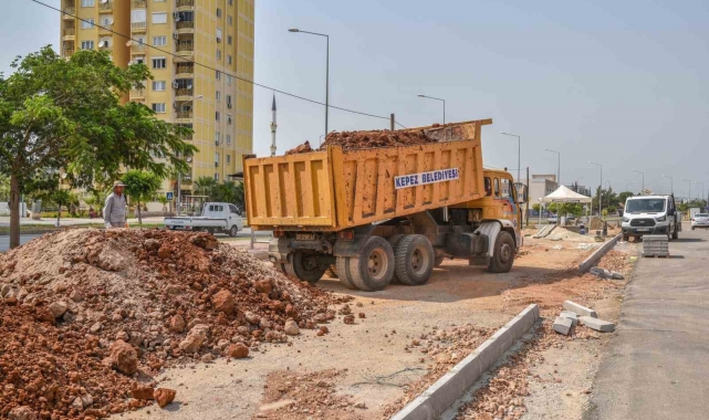 Kepez'den caddelere şehir estetiği