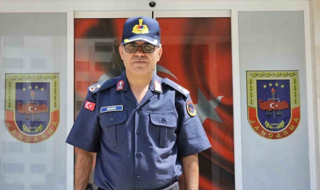 Manavgat Jandarma İlçe Komutanı Jan. Bnb. Mustafa Deniz göreve başladı