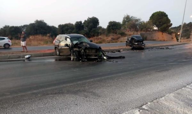 Olgun Şimşek, Bodrum'da trafik kazasında yaralandı