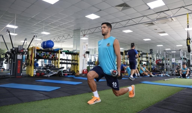 Alanyaspor'un Kasımpaşa maçı hazırlıkları sürüyor