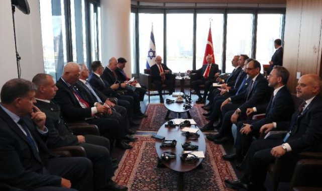 Cumhurbaşkanı Erdoğan, İsrail Başbakanı Netanyahu ile görüştü