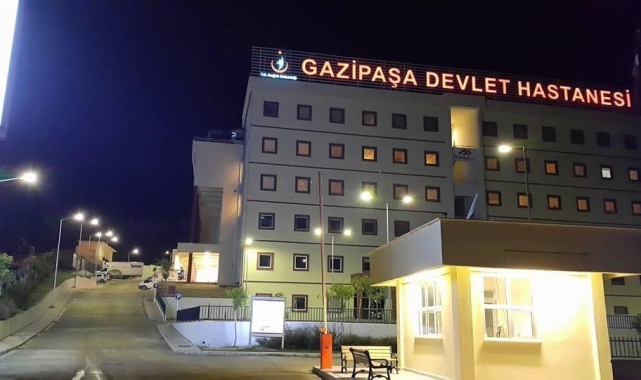 Gazipaşa Devlet Hastanesi'ne 8 ayda 232 bin 76 hasta başvurdu