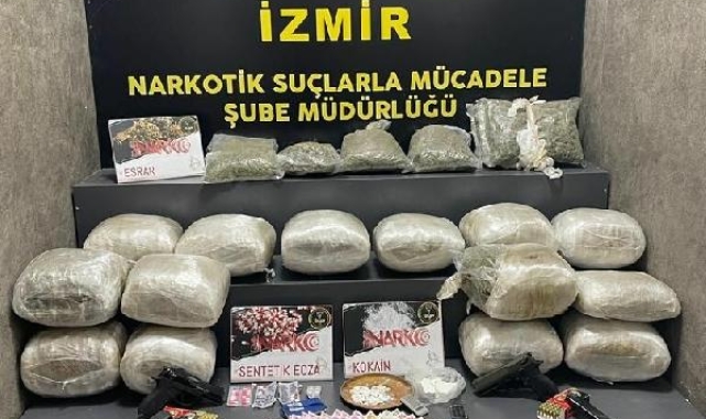 İzmir'de uyuşturucu operasyonu: 1 tutuklama